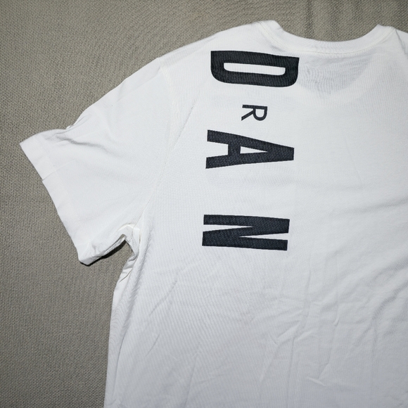 Jordan JDN AIR Stretch Short-Sleeve T-Shirt Men's Size  XXL White - Picture 7 of 14